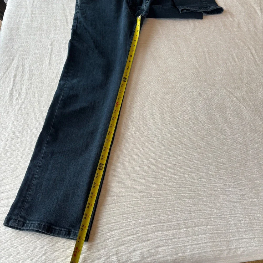 Levis 505 Regular Fit Jeans‎ Mens 33x32 Dark Wash Indigo Straight Leg Denim Y2K